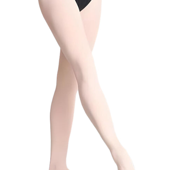 ST01 Kinder Ballettstrumpfhose, Tanz Strumpfhose, Feinstrumpfhose mit Fuss Moveworld