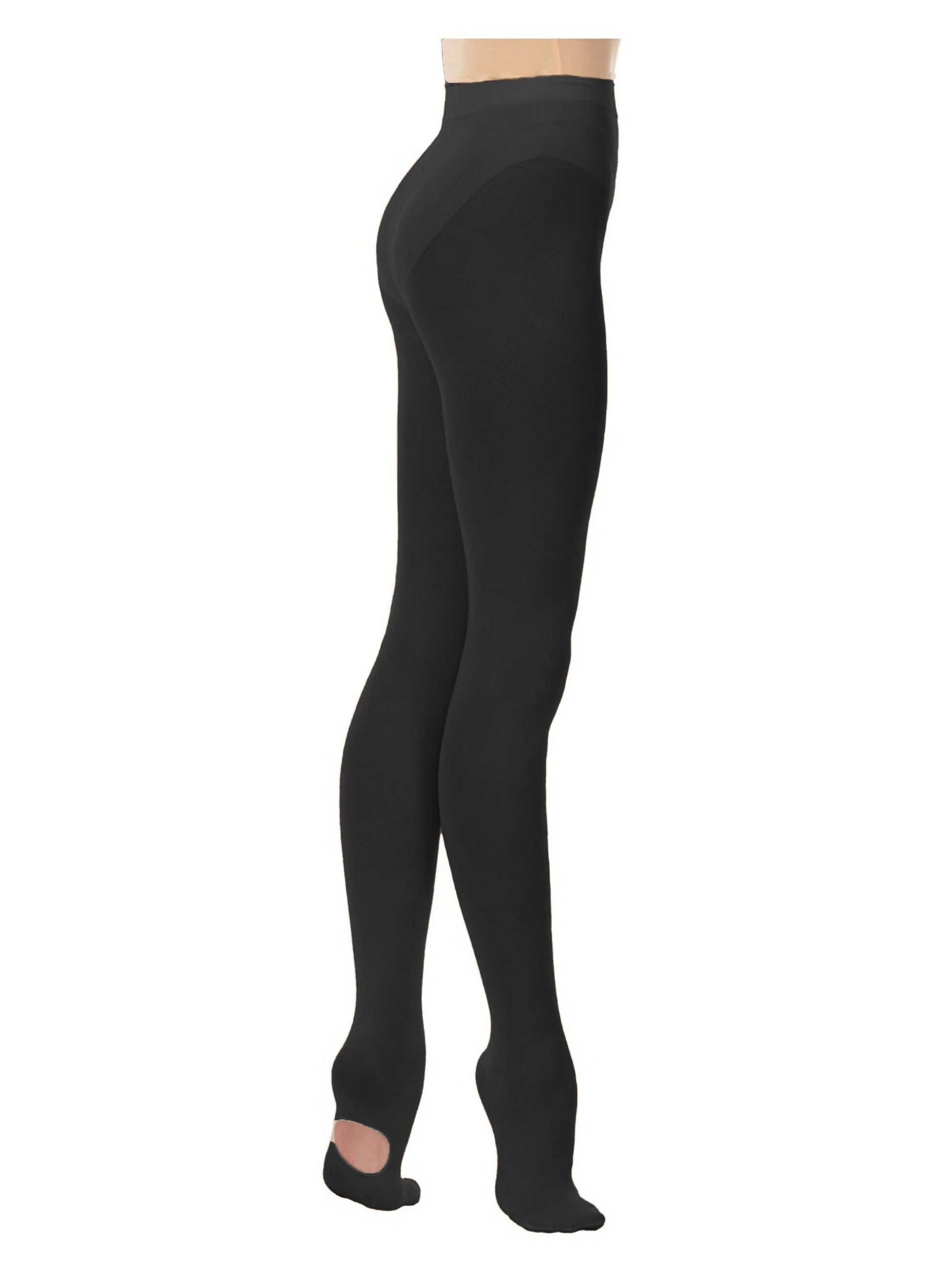 ST02 Mädchen, Damen Ballettstrumpfhose, Strumpfhose mit Ballenloch Moveworld