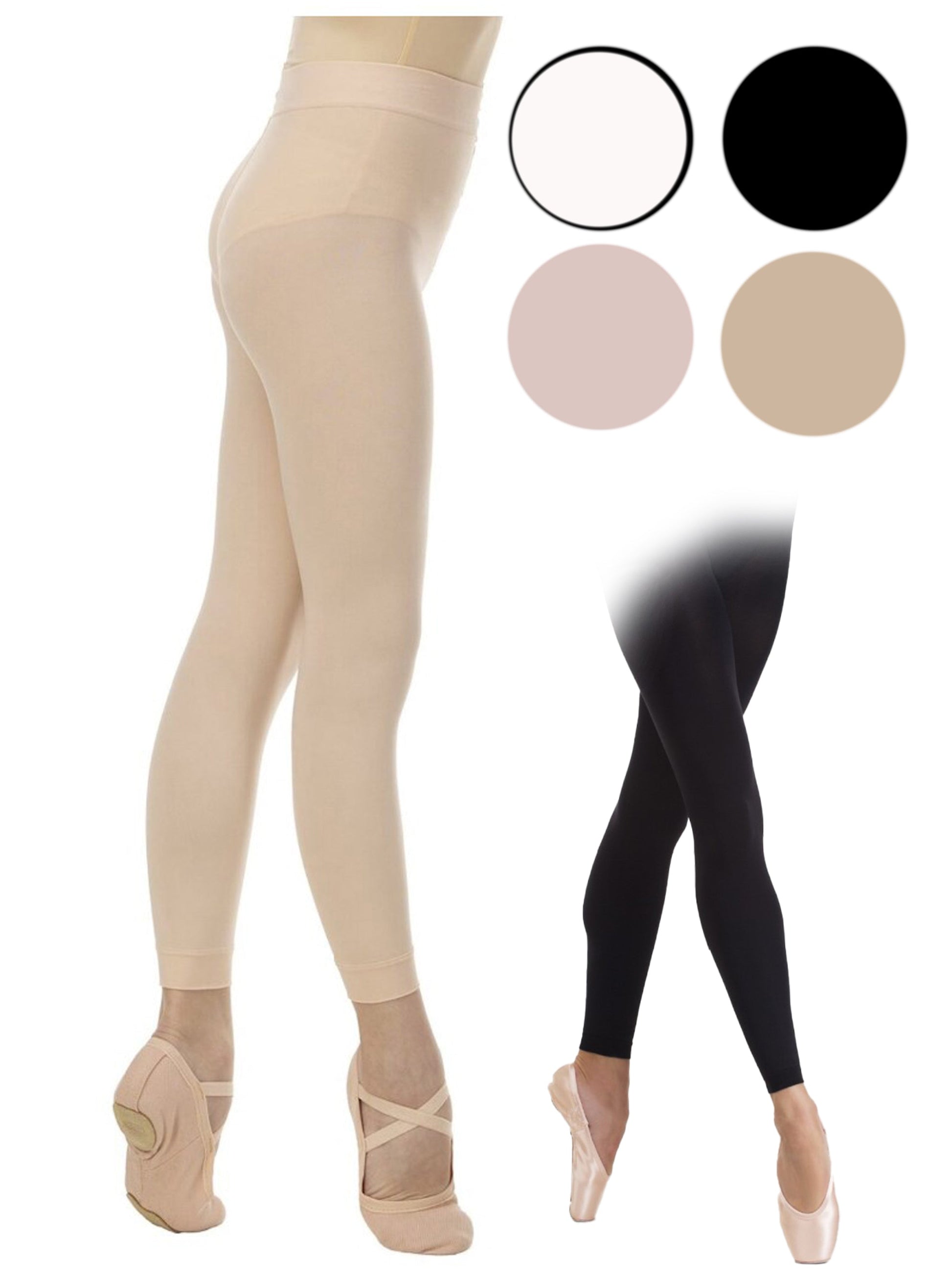 Ballettstrumpfhose ohne Fuß, Leggins, Strumpfhose ohne Fuss ST04 Moveworld