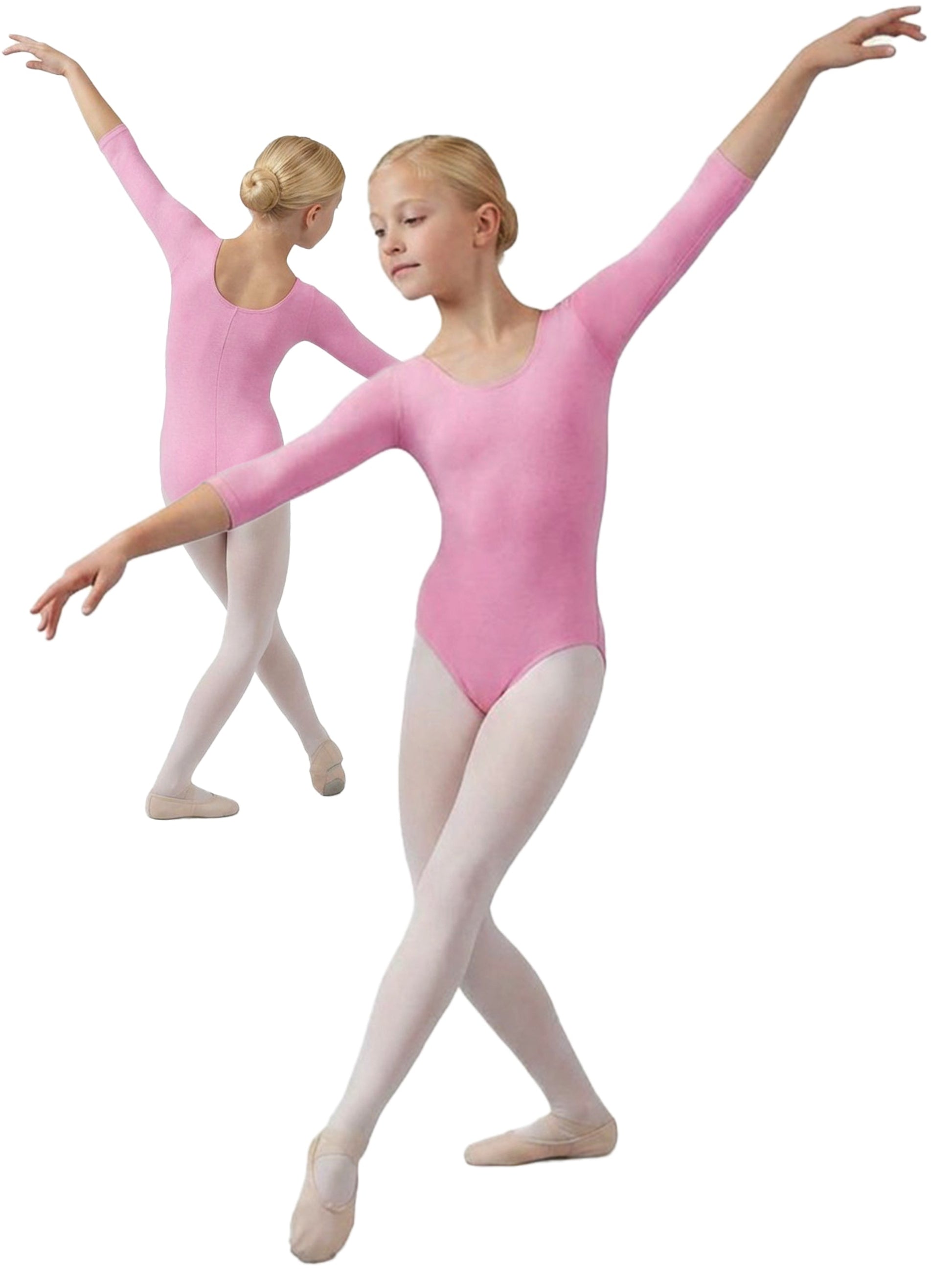 Trikot, Tanztrikot, Tanz Body, Balletttrikot, Turnanzug, Ballettbody, Leotard
für Mädchen 3/4-Arm Marke TKS
Modell: "Betti"