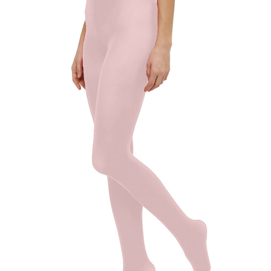 Damen Ballettstrumpfhose, Strumpfhose mit Fuß, Tanzstrumpfhose, Yoga, Fitness, 180D, Moveworld
