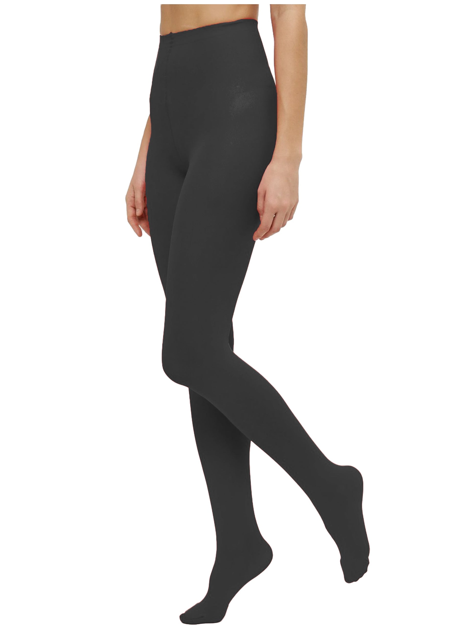 Damen Ballettstrumpfhose, Strumpfhose mit Fuß, Tanzstrumpfhose, Yoga, Fitness, 180D, Moveworld
