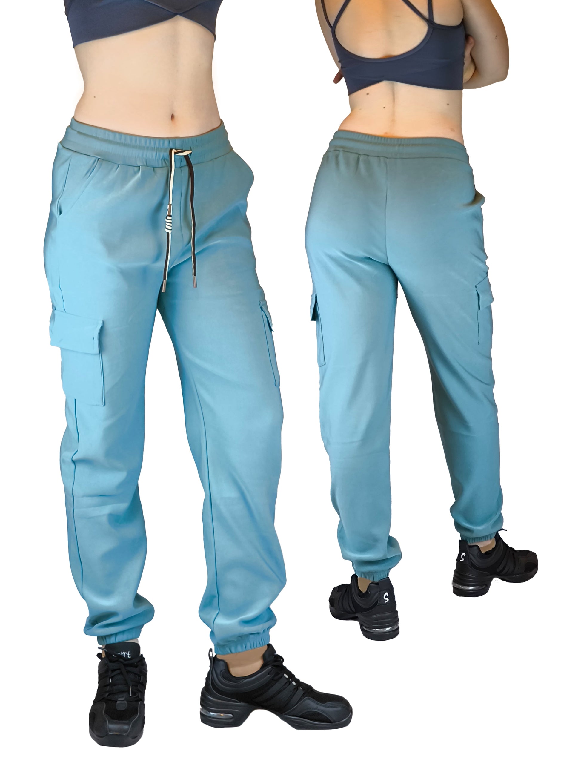 Damen Jogginghose, Sporthose, Fitness Hose, Yoga Hose, Laufhose mit Seitentaschen von Moveworld