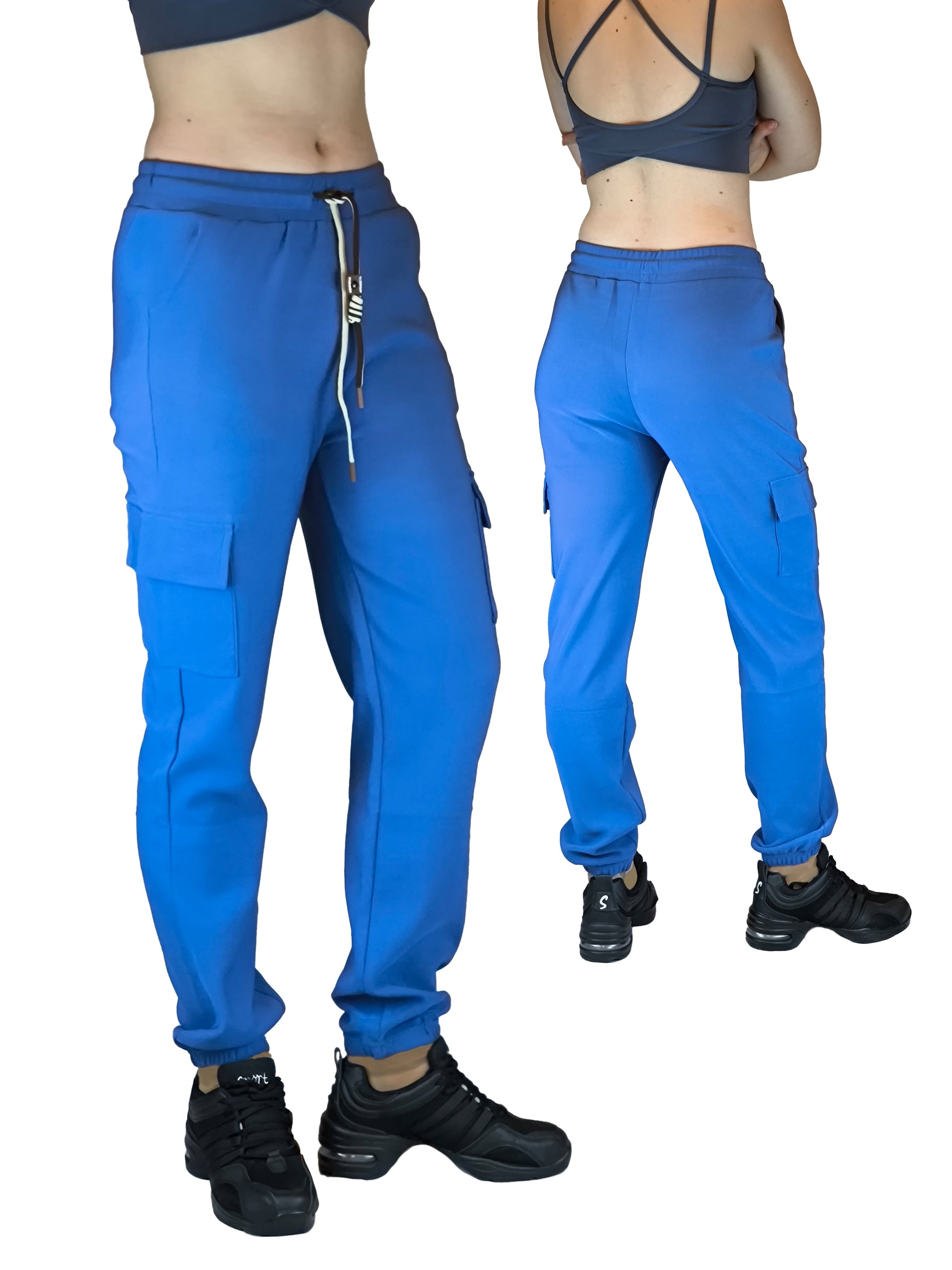Damen Jogginghose, Sporthose, Fitness Hose, Yoga Hose, Laufhose mit Seitentaschen von Moveworld