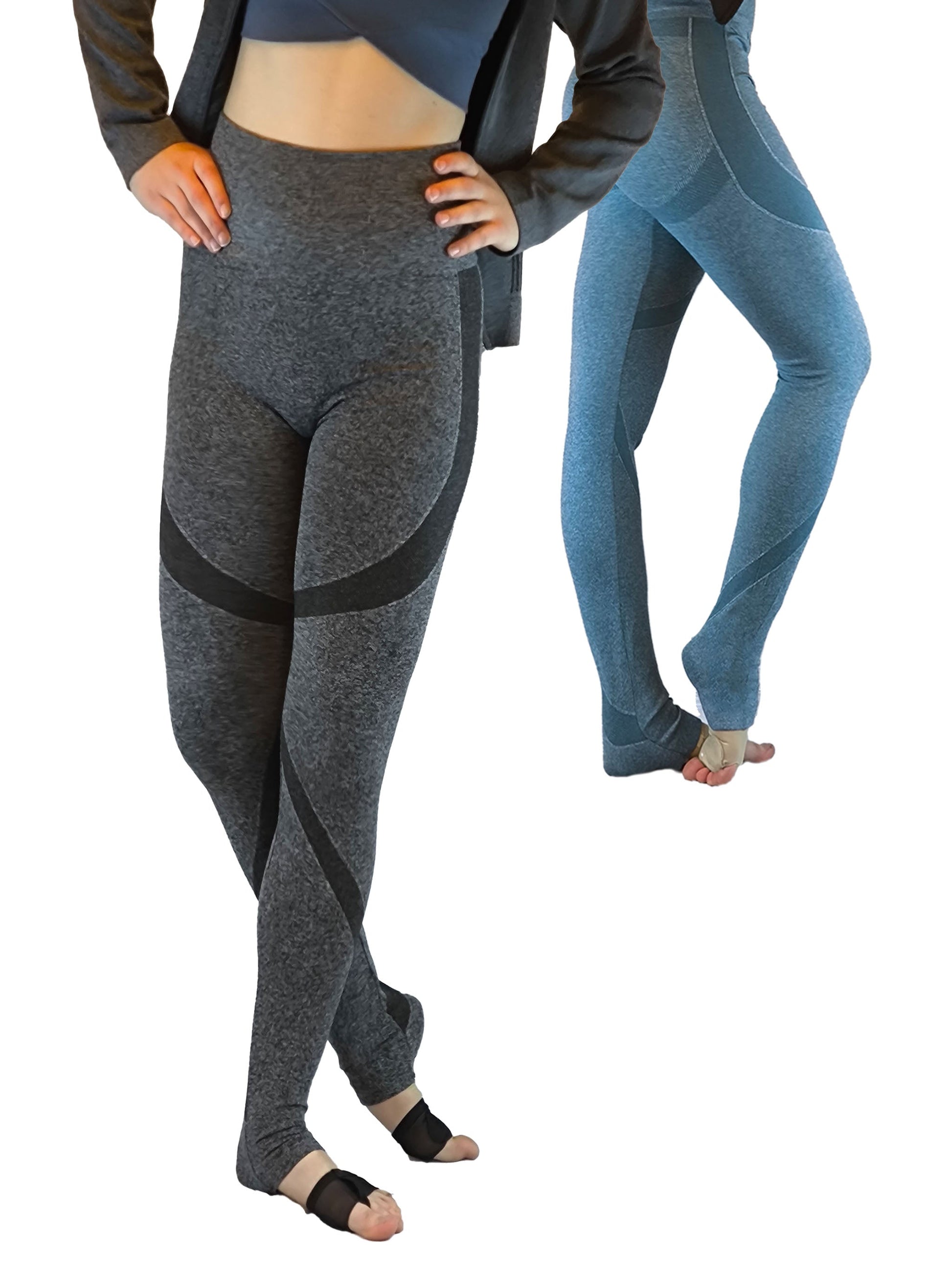 Nahtlose Damen Leggins, Fitnesshose, Yoga Hose Trainingshose lang Push Up mit Raffung hinten von Moveworld