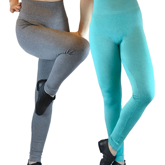 Damen Leggins mit Raffung hinten,Fitness Hose, Tanzhose von Moveworld
