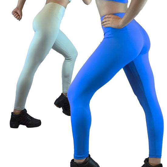 EL020 Damen Leggins, Fitness Hose, Trainingshose Yoga-Hose, hohe Taille, Blickdicht Moveworld