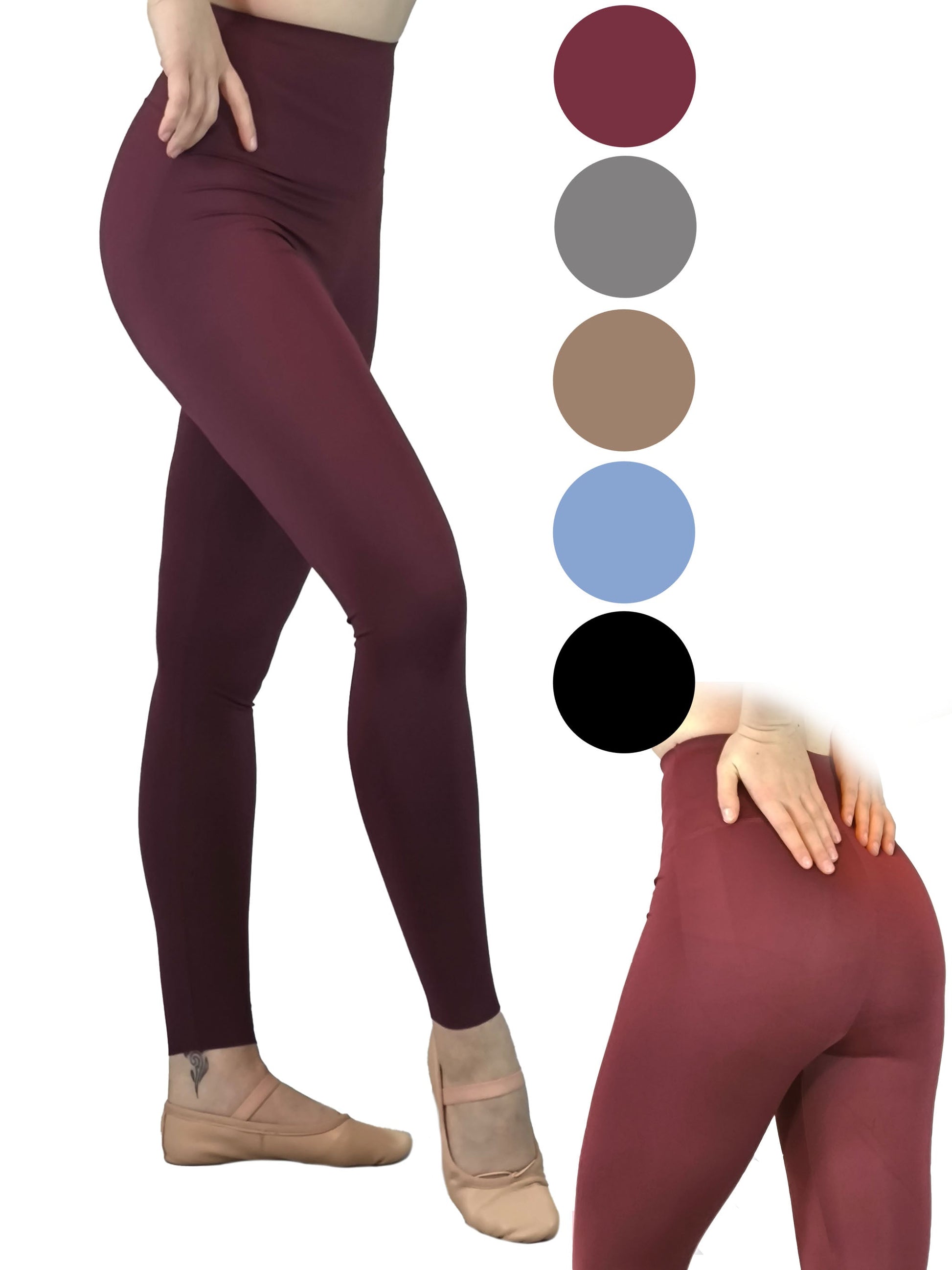 Damen Aufwärmhose aus Baumwolle für Ballett, Tanz, Yoga, Eiskunstlauf und mehr von Moveworld