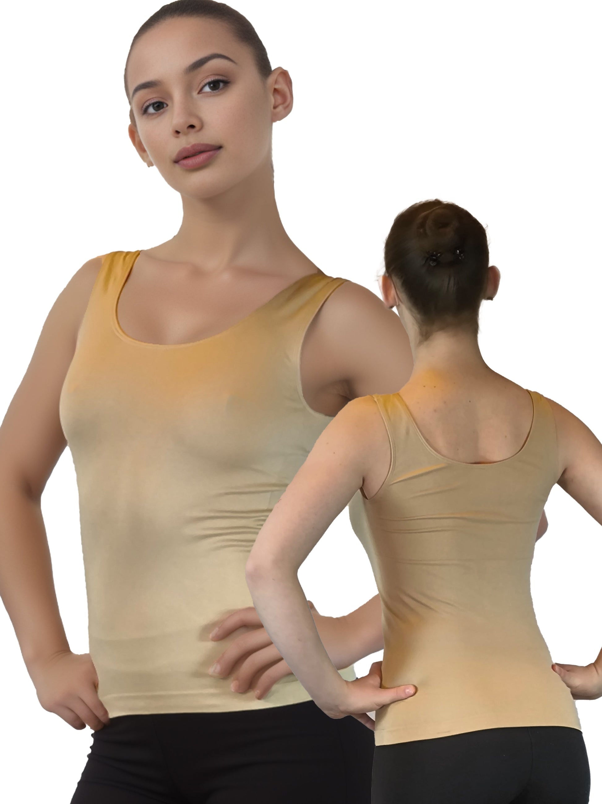 Damen T-Shirt, Sportshirt, Tank Top, Sport Oberteil ohne Arm von Moveworld