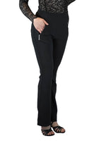 Damen Tanzhose, Fitnesshose, Trainingshose mit 2 Reißverschlüssen in Farbe schwarz von Moveworld