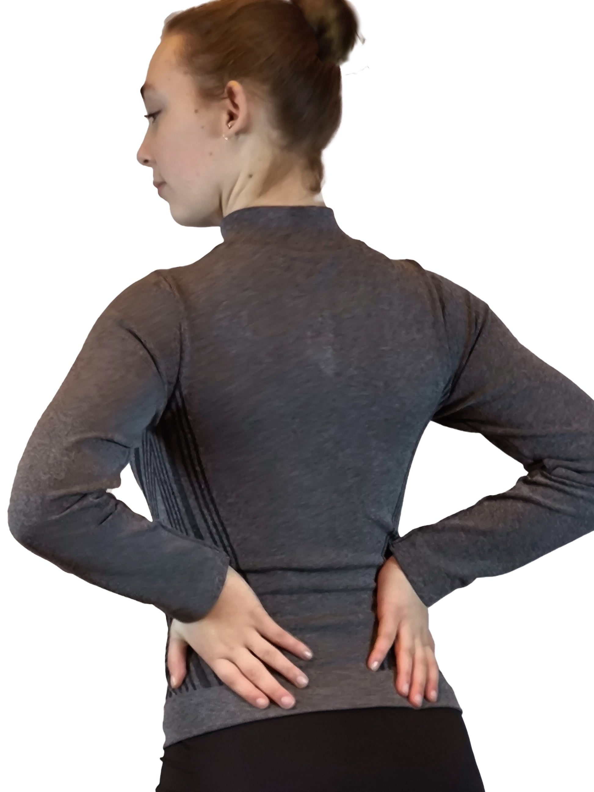 Damen Trainingsjacke, Jacke mit Reißverschluss in toller Streifenoptik von Moveworld