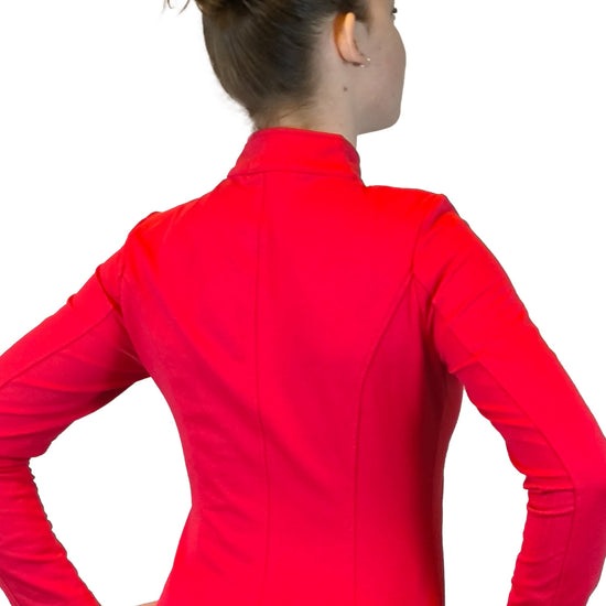 Damen Uniformjacke, Zirkus Jacke mit Posamenten in Gold, in den Farben Rot und Schwarz von Moveworld