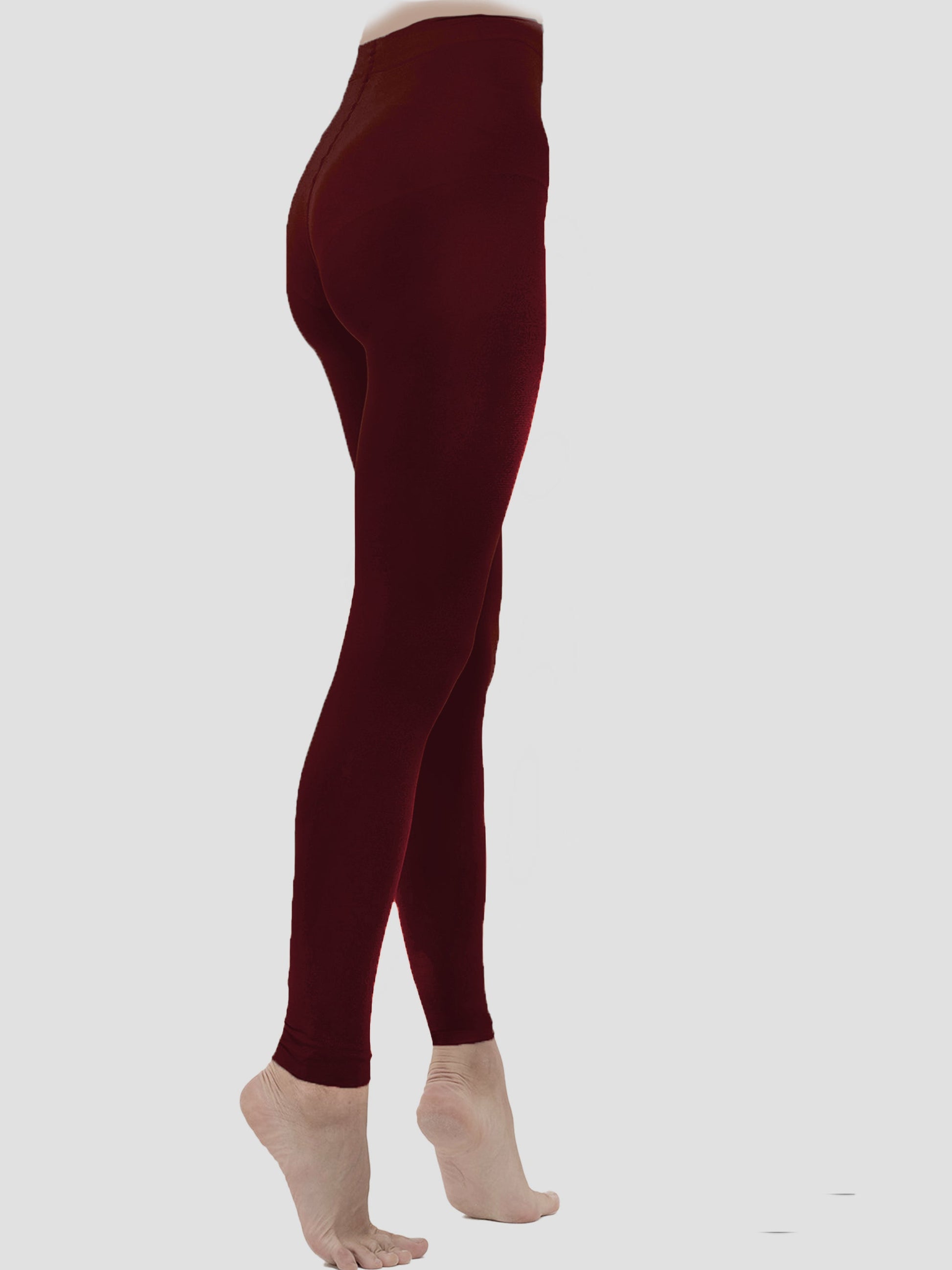 Damen Thermo Fleece Strumpfhose ohne Fuß, Leggins, Eiskunstlauf, Gardetanz Moveworld