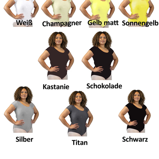 Trikot, Tanztrikot, Tanz Body, Balletttrikot, Turnanzug, Ballettbody, Leotard
für Große Größen, Plus Size Flügelarm Marke TKS
Modell: "Blair"