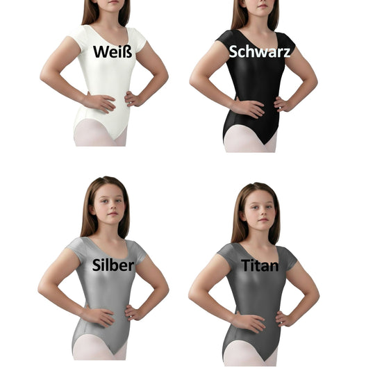 Trikot, Tanztrikot, Tanz Body, Balletttrikot, Turnanzug, Ballettbody, Leotard
für Mädchen Flügelarm Marke TKS
Modell: "Blair"