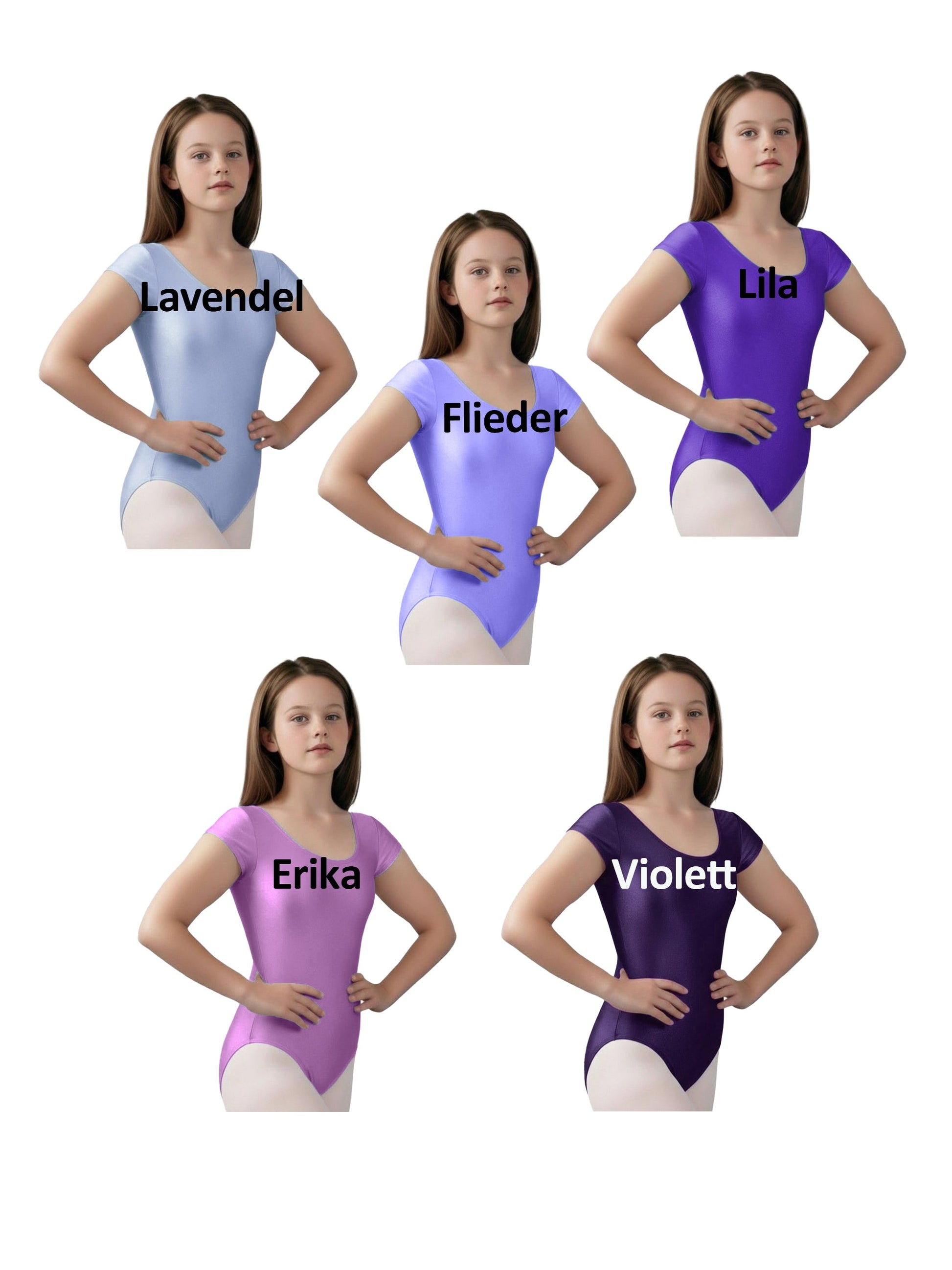 Trikot, Tanztrikot, Tanz Body, Balletttrikot, Turnanzug, Ballettbody, Leotard
für Mädchen Flügelarm Marke TKS
Modell: "Blair"