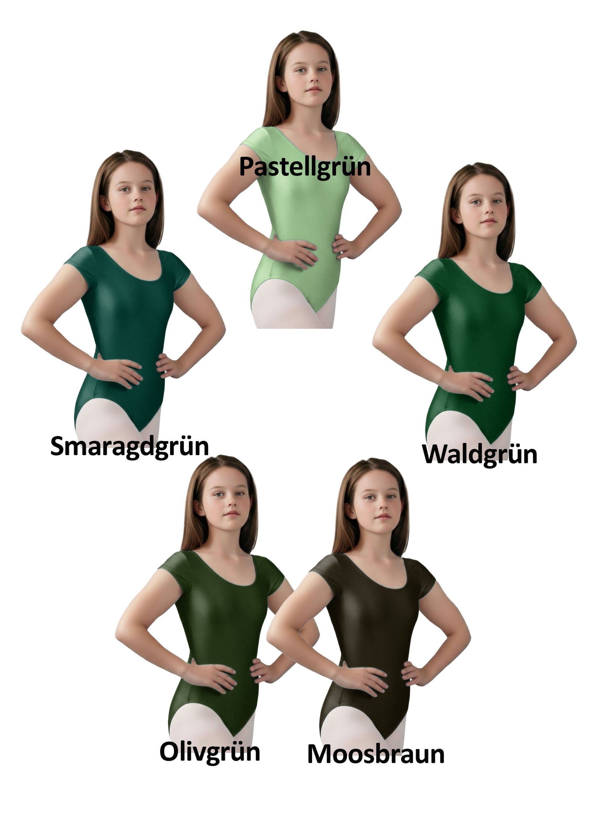 Trikot, Tanztrikot, Tanz Body, Balletttrikot, Turnanzug, Ballettbody, Leotard
für Mädchen Flügelarm Marke TKS
Modell: "Blair"