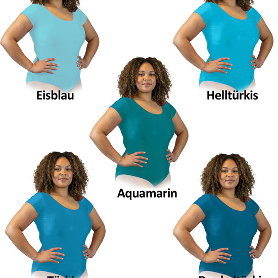 Trikot, Tanztrikot, Tanz Body, Balletttrikot, Turnanzug, Ballettbody, Leotard
für Große Größen, Plus Size Flügelarm Marke TKS
Modell: "Blair"