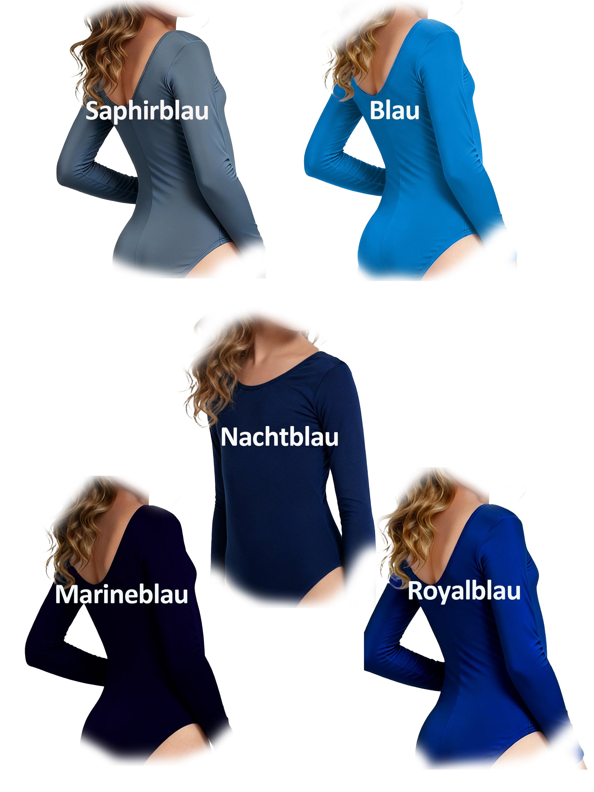 Trikot, Tanztrikot, Tanz Body, Balletttrikot, Turnanzug, Ballettbody, Leotard
für Mädchen Langarm Marke TKS
Modell: "Blair"