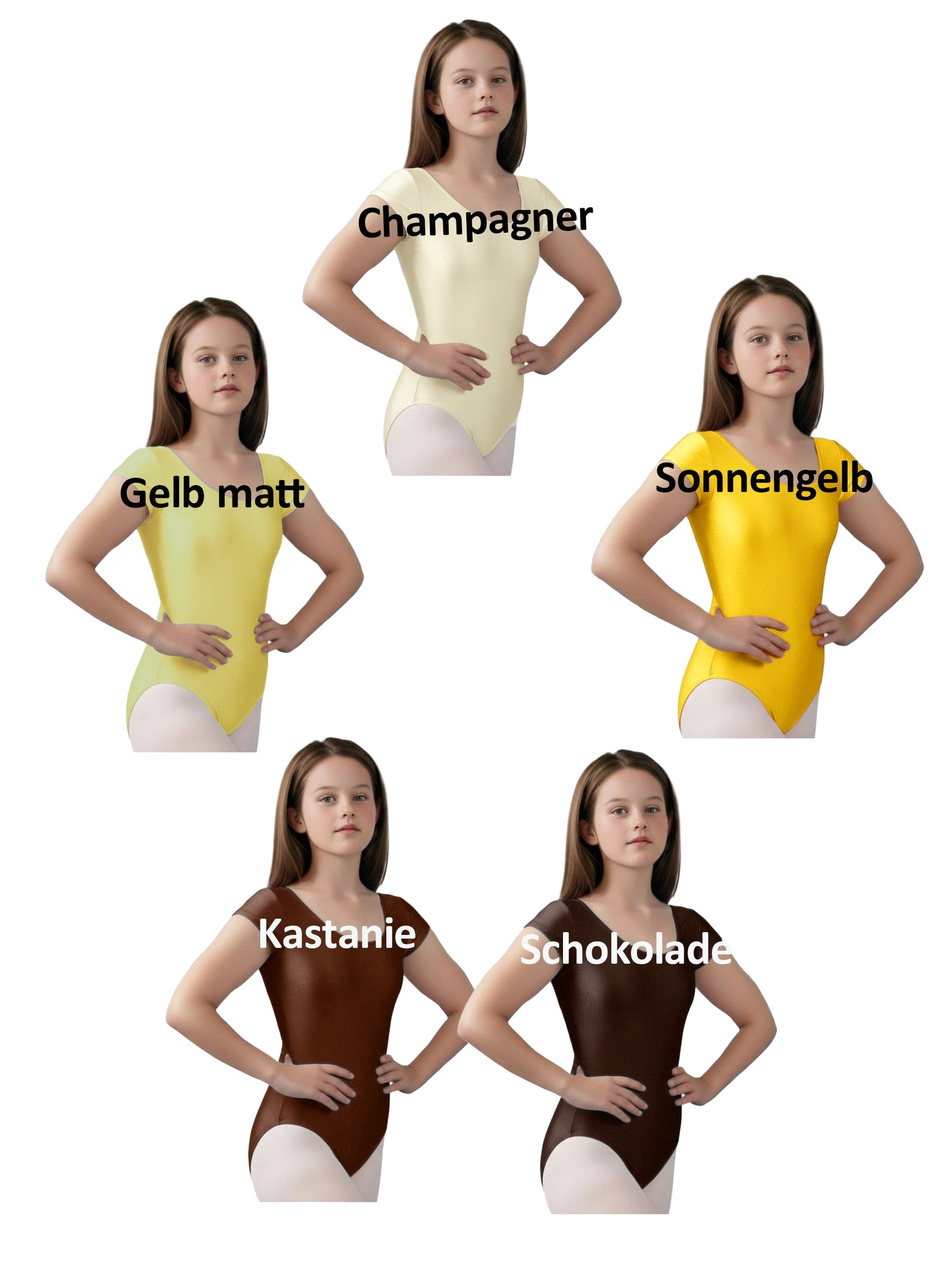 Trikot, Tanztrikot, Tanz Body, Balletttrikot, Turnanzug, Ballettbody, Leotard
für Mädchen Flügelarm Marke TKS
Modell: "Blair"