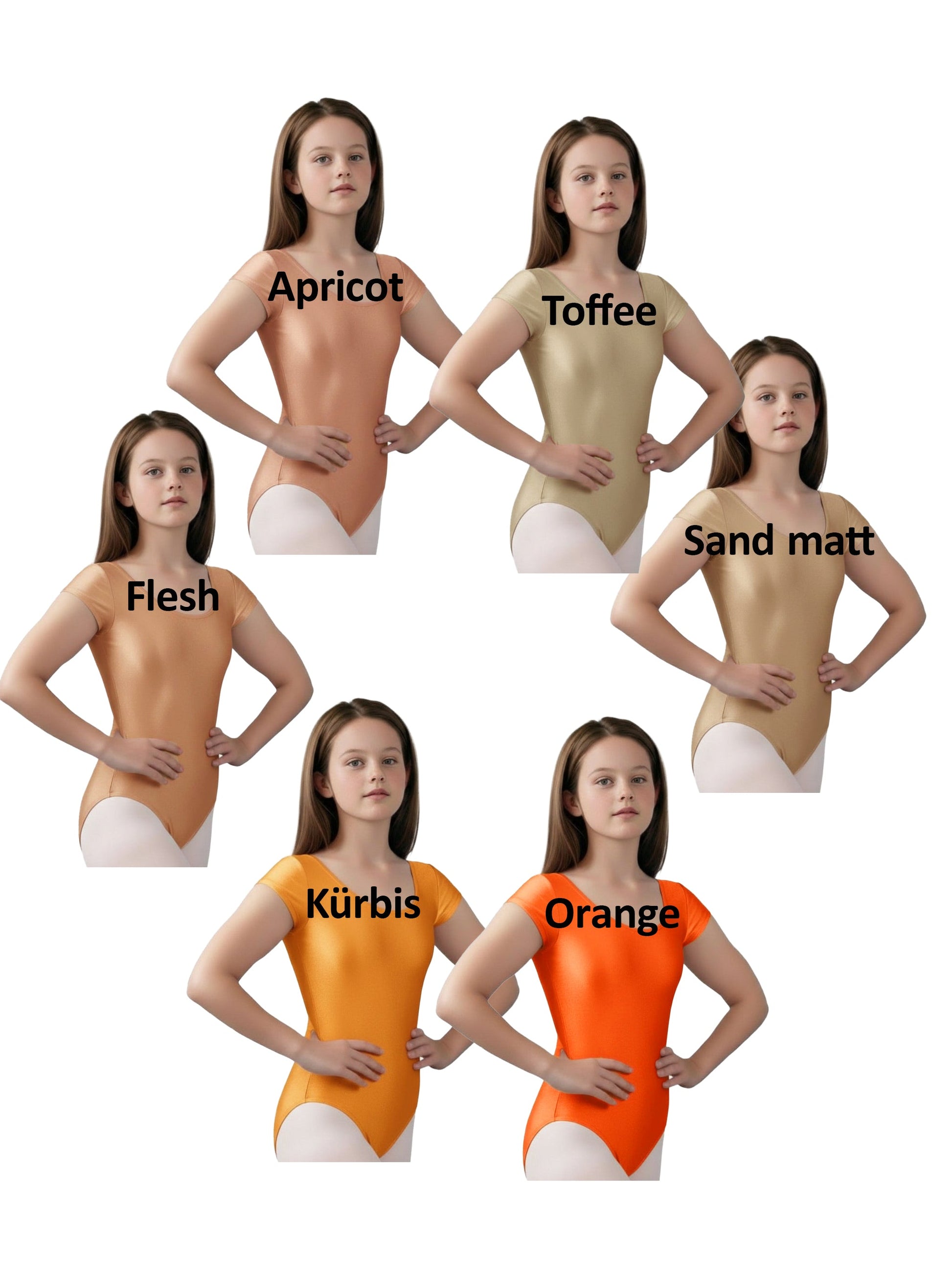 Trikot, Tanztrikot, Tanz Body, Balletttrikot, Turnanzug, Ballettbody, Leotard
für Mädchen Flügelarm Marke TKS
Modell: "Blair"