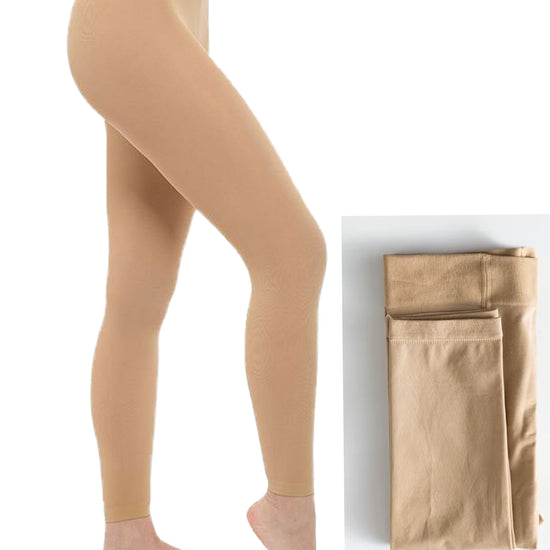 Kinder Leggins, Ballett Leggins, Strumpfhose ohne Fuß Farbe Haut Moveworld 