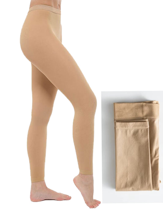 Kinder Leggins, Ballett Leggins, Strumpfhose ohne Fuß Farbe Haut Moveworld 