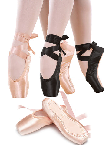 Spitzenschuhe aus Satin für den Anfangsunterricht PS.10 Moveworld