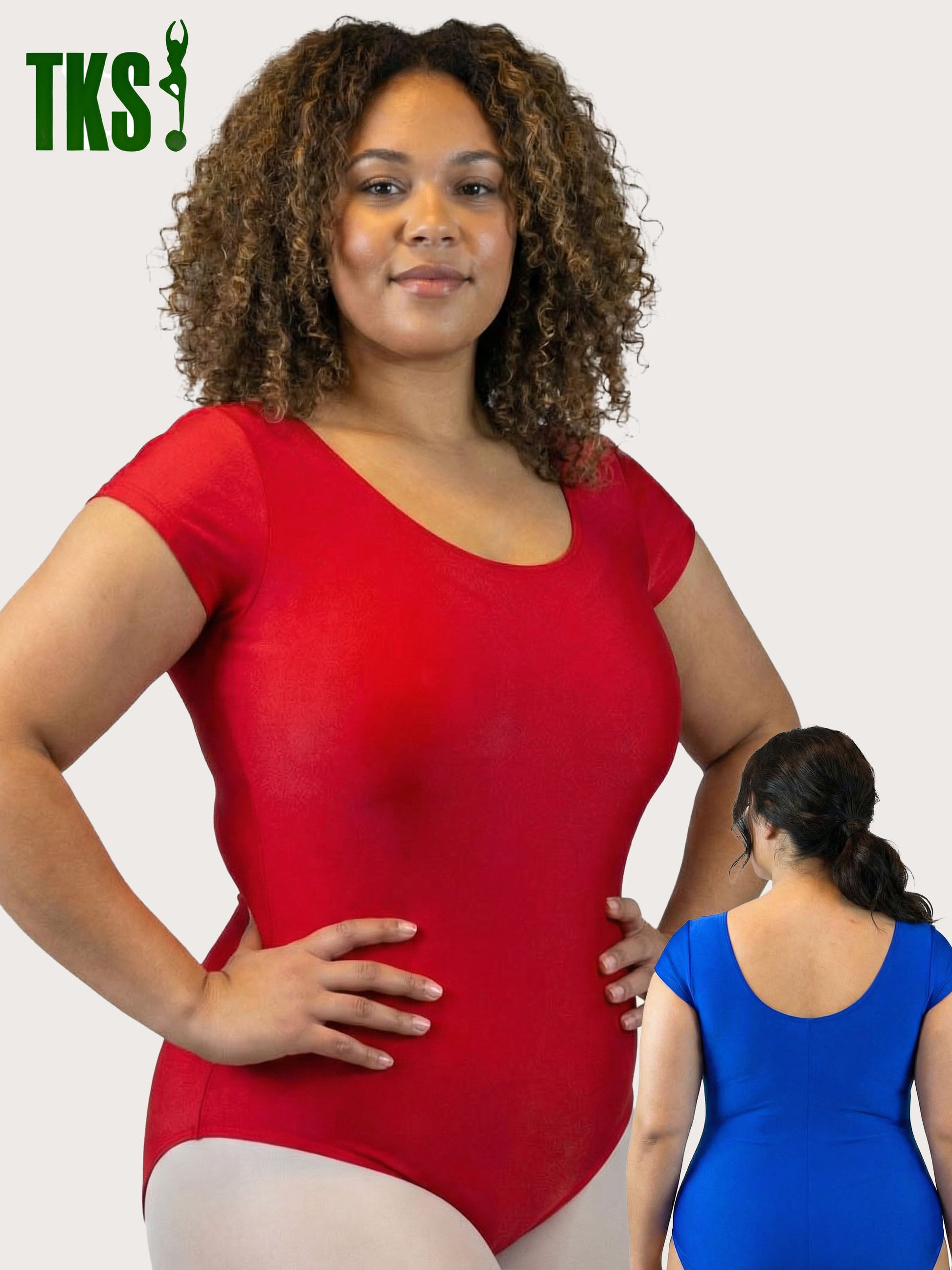 Trikot, Tanztrikot, Tanz Body, Balletttrikot, Turnanzug, Ballettbody, Leotard
für Große Größen, Plus Size Flügelarm Marke TKS
Modell: "Blair"