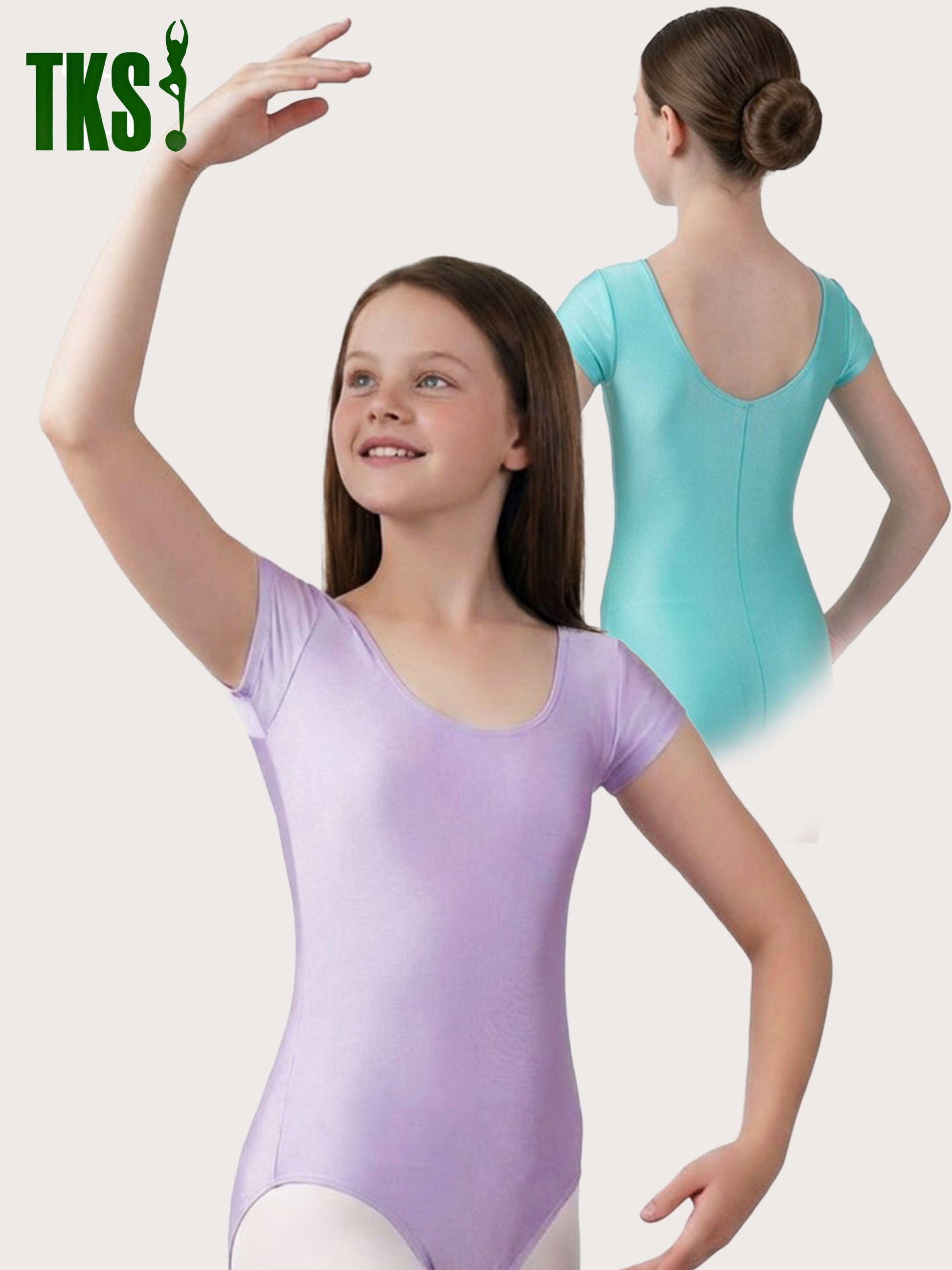Trikot, Tanztrikot, Tanz Body, Balletttrikot, Turnanzug, Ballettbody, Leotard
für Mädchen Flügelarm Marke TKS
Modell: "Blair"