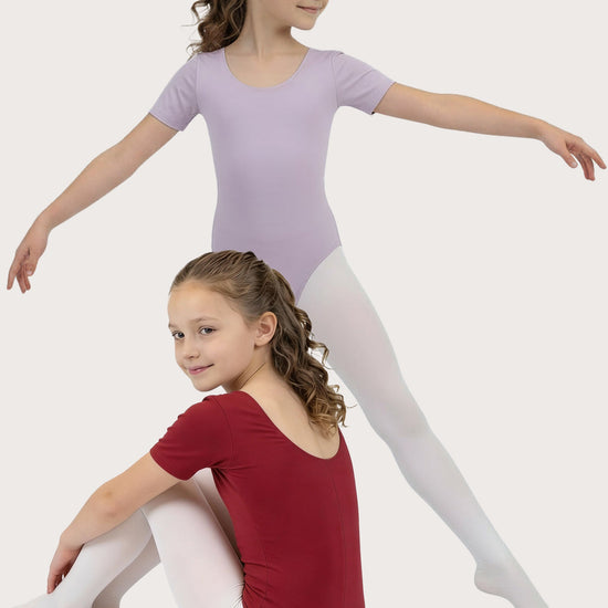 Trikot, Tanztrikot, Tanz Body, Balletttrikot, Turnanzug, Ballettbody, Leotard
für Mädchen Kurzarm Marke TKS
Modell: "Betti"