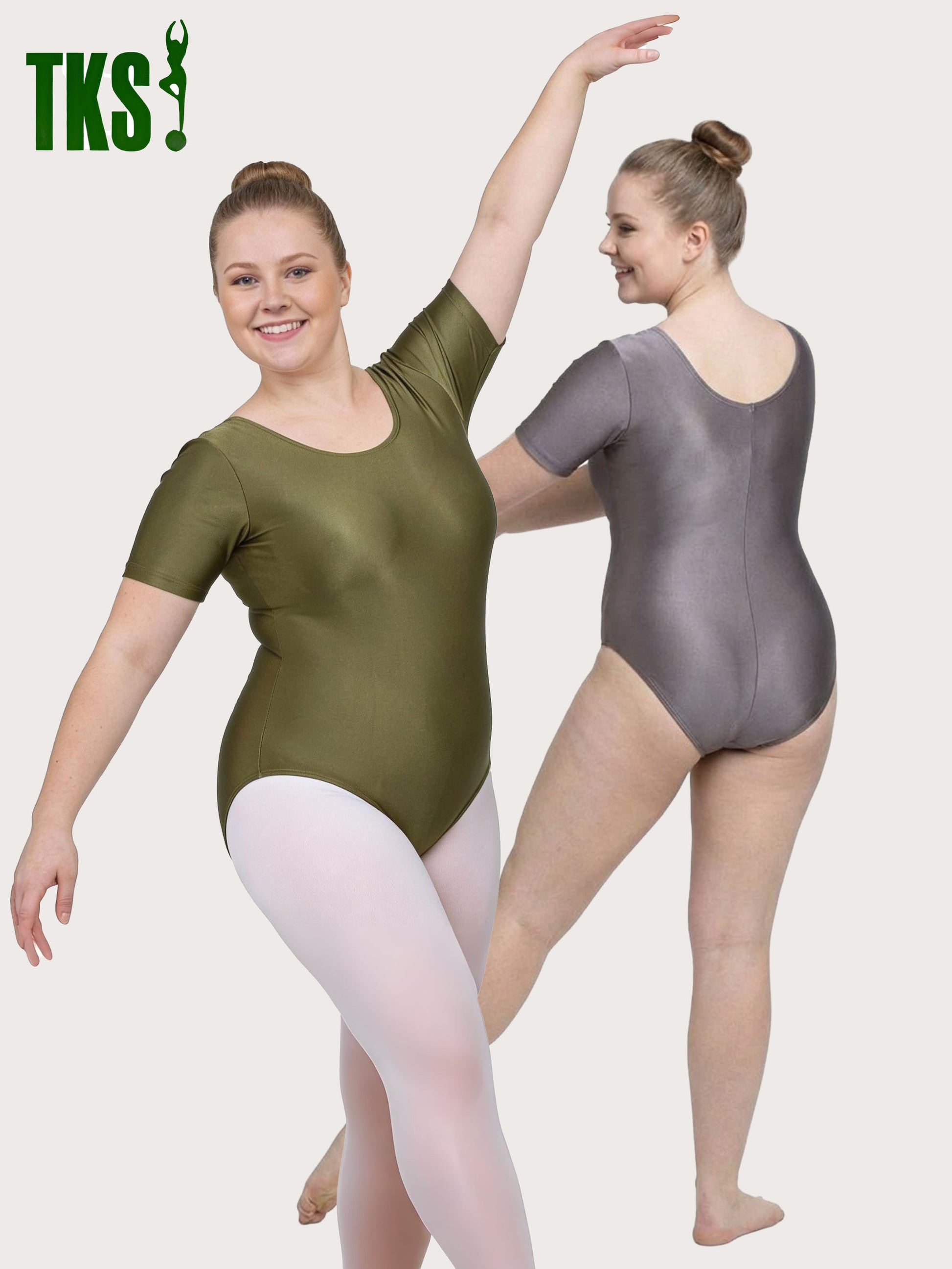 Trikot, Tanztrikot, Tanz Body, Balletttrikot, Turnanzug, Ballettbody, Leotard
für Große Größen, Plus Size Kurzarm Marke TKS Modell: "Blair"