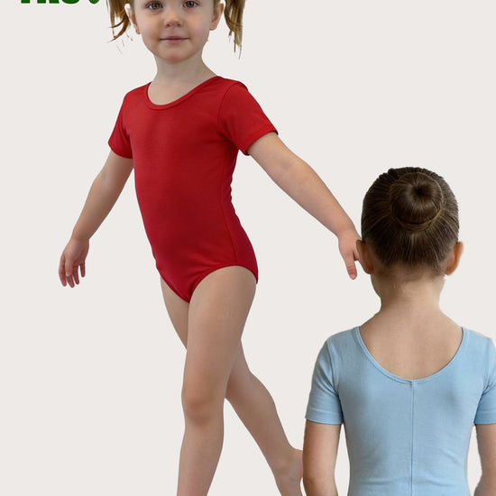Trikot, Tanztrikot, Tanz Body, Balletttrikot, Turnanzug, Ballettbody, Leotard
für Kleinkinder Kurzarm Marke TKS
Modell: "Betti"