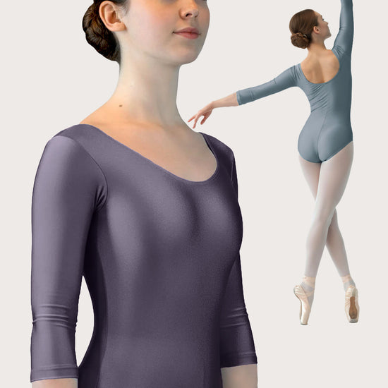 Trikot, Tanztrikot, Tanz Body, Balletttrikot, Turnanzug, Ballettbody, Leotard
für Damen 3/4-Arm Marke TKS
Modell: "Blair"