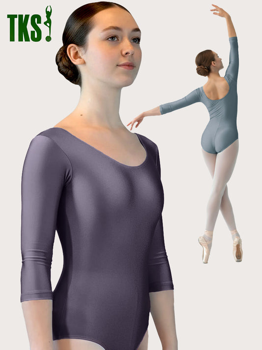 Trikot, Tanztrikot, Tanz Body, Balletttrikot, Turnanzug, Ballettbody, Leotard
für Damen 3/4-Arm Marke TKS
Modell: "Blair"