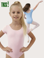 Trikot, Tanztrikot, Tanz Body, Balletttrikot, Turnanzug, Ballettbody, Leotard
für Kleinkinder Kurzarm Marke TKS
Modell: 